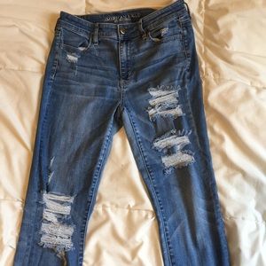 Ripped AE jegging